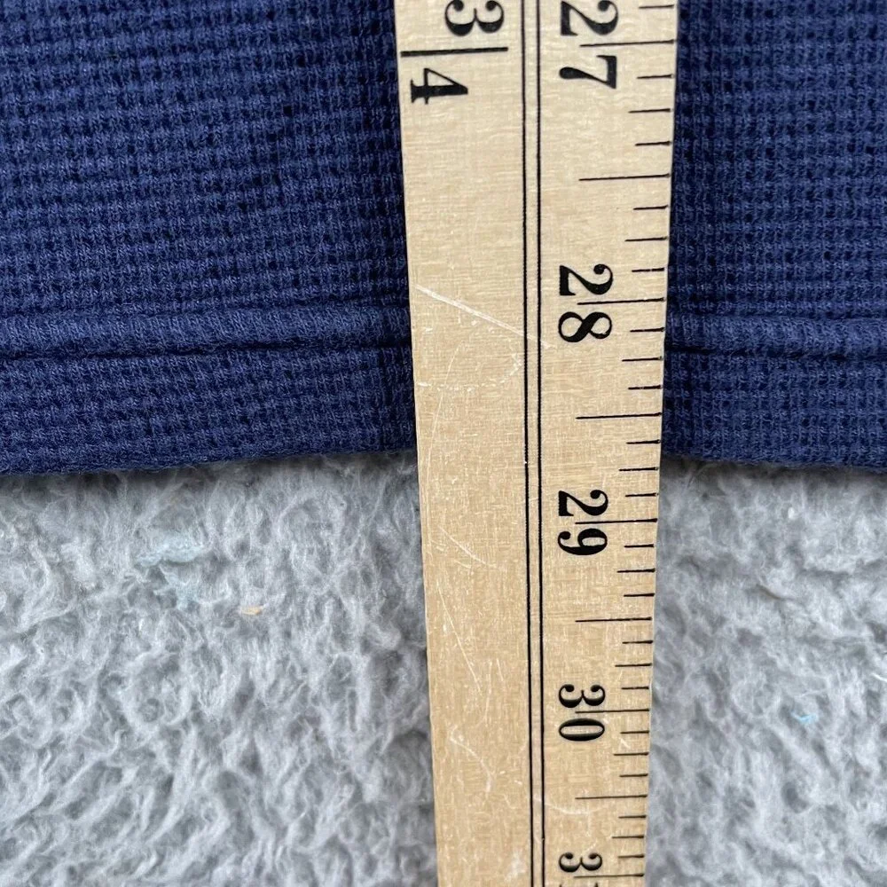 Polo Ralph‎ Lauren Short Sleeve Waffle Shirt Mens XL Navy 100% Cotton